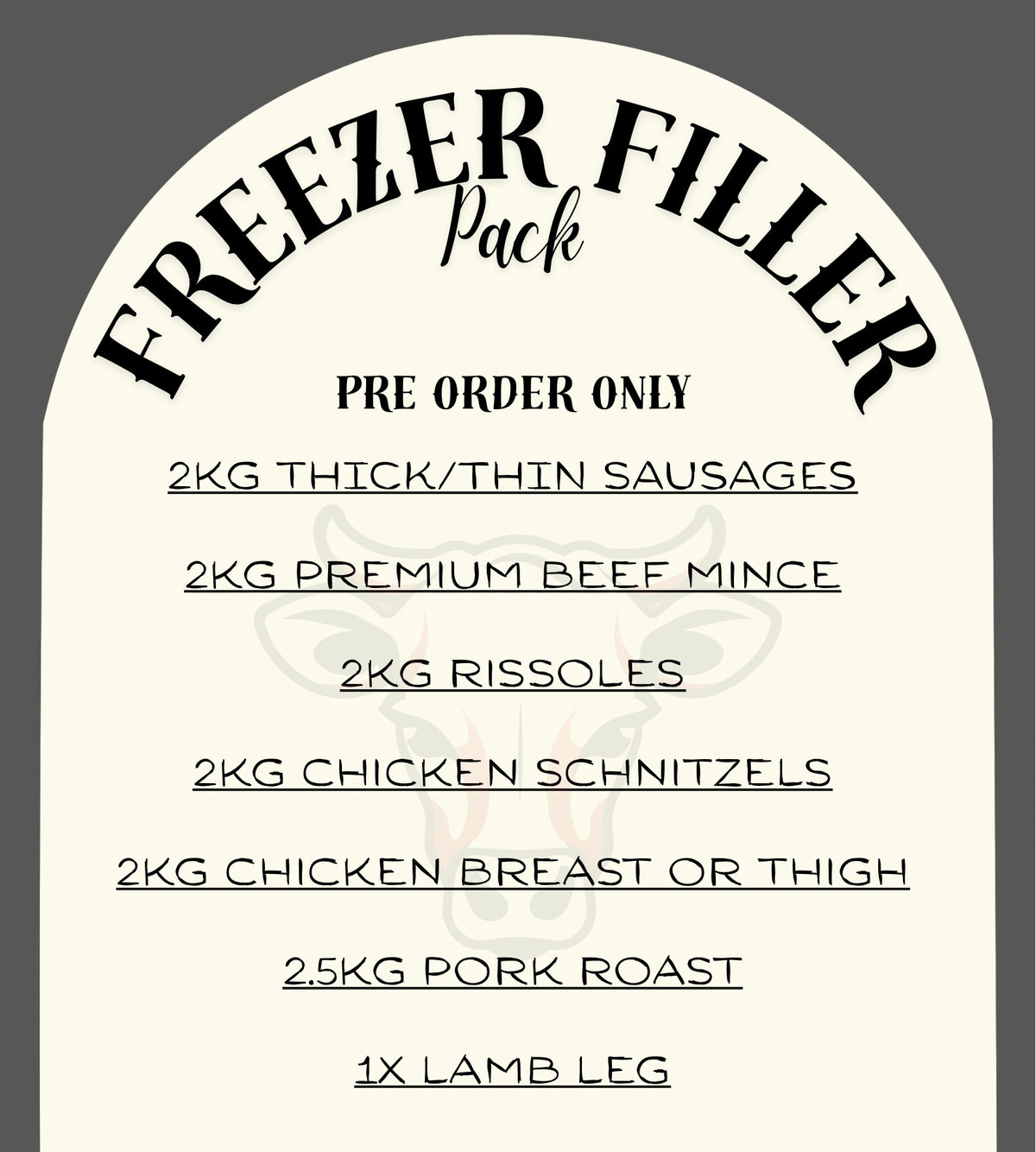 Meat pack - Freezer Pack